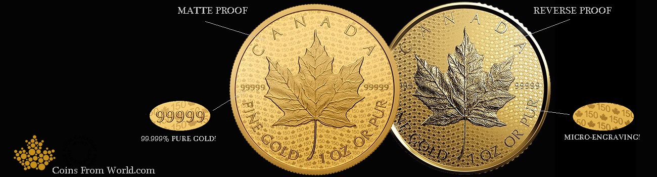 Canada 2017 - 200$ 150 Iconic Maple Leaf 